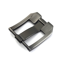 1 sztuk klamra do paska męskiego 40mm metalowa szpilka klamra modne dżinsy klamry pasa dla 36mm-38mm pas DIY skórzane akcesoria rzemieślnicze 4
